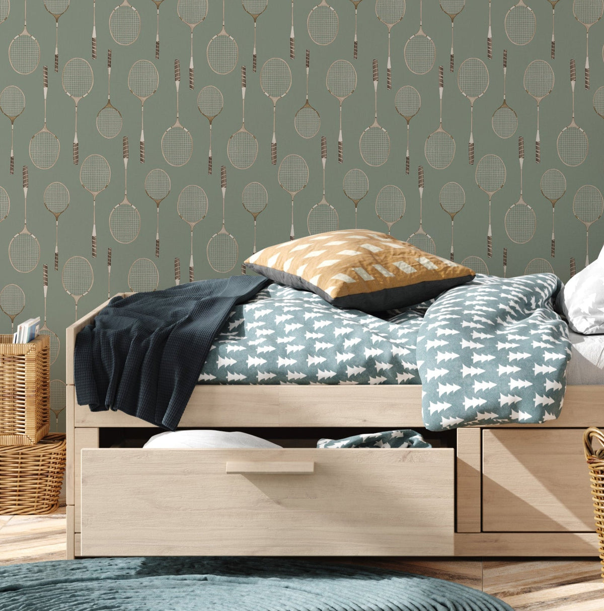 Decker Wallpaper by Hailey Kiefer Designs, photo 2 of 9