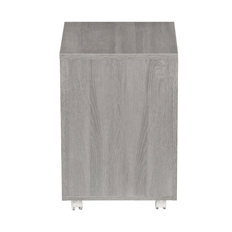 Techni Mobili Rolling Two Drawer Vertical Filing Cabinet with Lock and Storage, photo 9 of 10