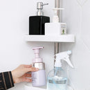 GobekUsa Telescopic Shower Rack Organizer - Rust-Proof Stainless Steel