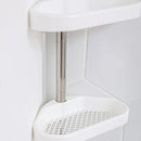 GobekUsa Telescopic Shower Rack Organizer - Rust-Proof Stainless Steel