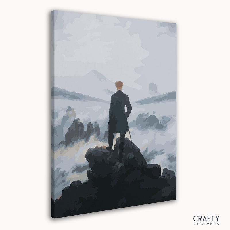 Wanderer Above The Sea of Fog - Caspar David Friedrich