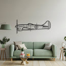 Tempest Metal Aircraft Wall Art - NCP0350