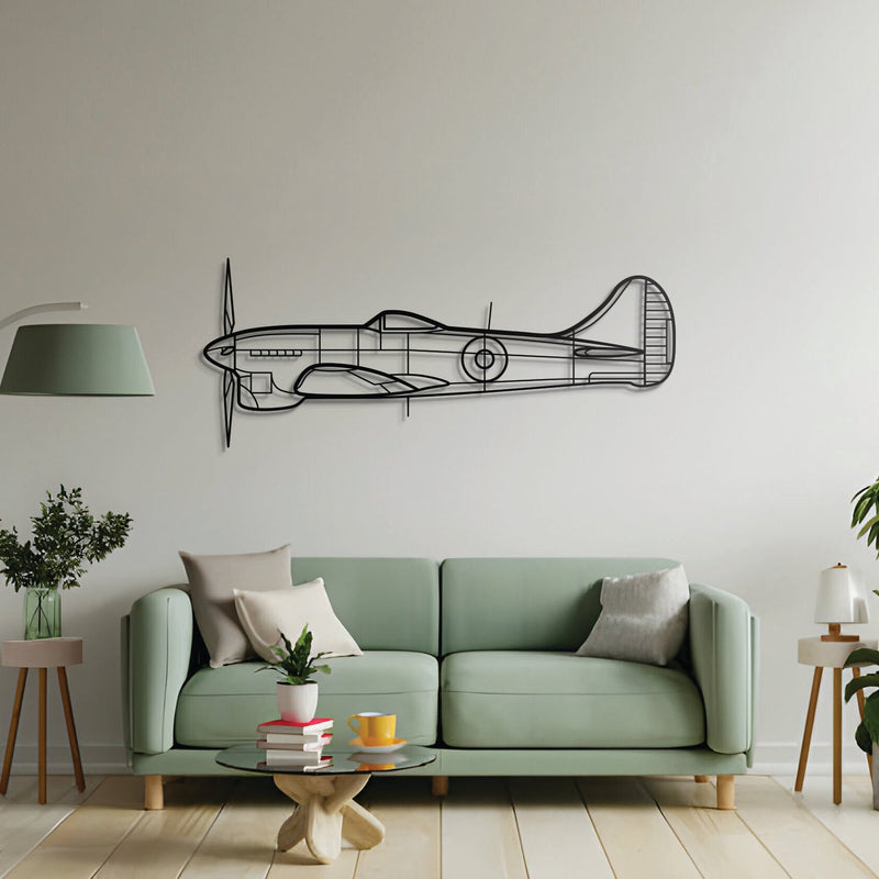 Tempest Metal Aircraft Wall Art - NCP0350