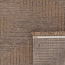 In- & Outdoor Rug Cologne with Bohemian Diamond Pattern