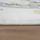 Nursery Rug Nino with Town Streets and Cars Motif in Pastel Colors