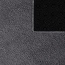 Soft Area Rug with Anti-Slip Backing Washable - Dark Gray