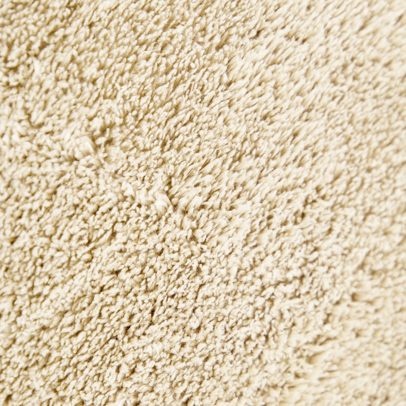 Soft Area Rug with Anti-Slip Backing Washable - Beige