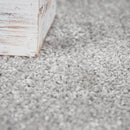 Solid Flatweave Rug Porto for Living Room - Silver