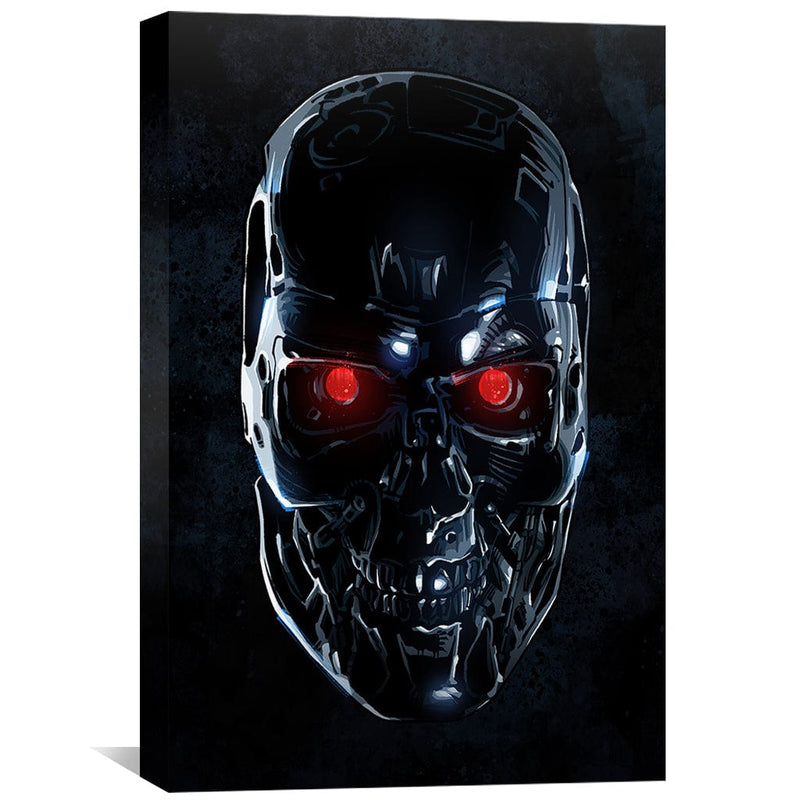 Terminator Head Canvas