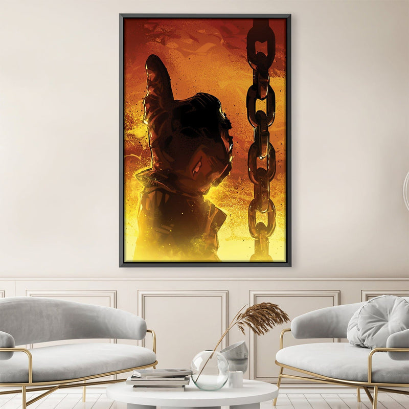 Terminator Thumb Canvas