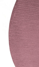 Custom Made Round Pink Modern Solid Design Hand Tufted Wool Rug