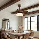 Terra Modern Silent Ceiling Fan Light