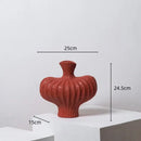GobekUsa Fringe Heterophore Vase - Handcrafted Porcelain Floral Arrangement Ornament