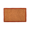 Terracotta Border Coir Doormat