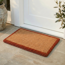 Terracotta Border Coir Doormat