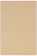 Terrain Hand Loomed Modern Beige Solid Design Wool Area Rug