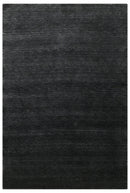 Terrain Hand Loomed Modern Charcoal Solid Design Wool Area Rug by The Rug Decor