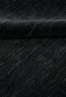 Terrain Hand Loomed Modern Charcoal Solid Design Wool Area Rug