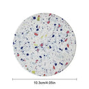 Terrazzo decorbites diatomite coasters set of 4 dining room mug mats by Decorbites