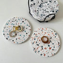 Terrazzo decorbites diatomite coasters set of 4 dining room mug mats by Decorbites