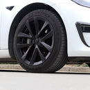 TESERY 18″ Wheel Caps S Plaid Style for Tesla Model 3 (4PCS)