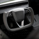 TESERY Alcantara Yoke Steering Wheel for Model 3 Highland & Model Y Juniper
