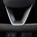 TESERY Alcantara Yoke Steering Wheel for Model 3 Highland & Model Y Juniper