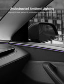 TESERY Dry Carbon Fiber Door Trim Cover for Tesla Model Y Juniper