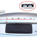 TESERY Logo Cover Front Badge Rear Letters Emblem for Tesla Model 3 / Y - Real Carbon Fiber Exterior