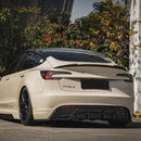 TESERY Model 3 Highland Rear Trunk Spoiler - Carbon Fiber Exterior Mods