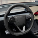TESERY Sport Carbon Fiber Steering Wheel Replacement for Model 3 Highland & Model Y Juniper