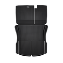 TESERY Trunk Mat With Backrest Mat for Model 3 Highland