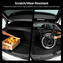 TESERY Trunk Mat With Backrest Mat for Model 3 Highland