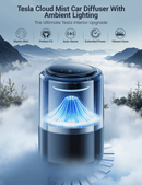 Tesla Model Y/3/S/X Cloud Mist Car Diffuser With Ambient Lighting