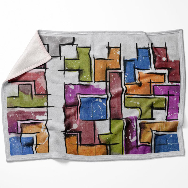 Tetris Sketches Blanket