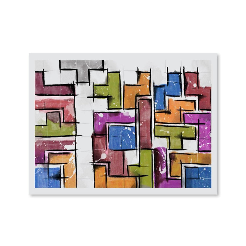 Tetris Sketches Canvas