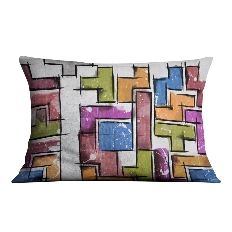 Tetris Sketches Cushion