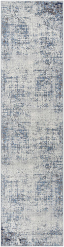 Texanna Abstract Blue/Gray Area Rug
