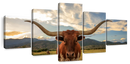 Mighty Longhorn Wall Art