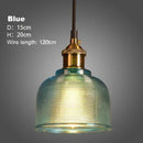 GobekUsa Glass Pendant Lights with E27 Holder for Dining Room, Bedroom, Bar, Café Décor