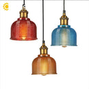 GobekUsa Glass Pendant Lights with E27 Holder for Dining Room, Bedroom, Bar, Café Décor