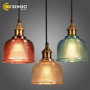 GobekUsa Glass Pendant Lights with E27 Holder for Dining Room, Bedroom, Bar, Café Décor