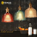 GobekUsa Glass Pendant Lights with E27 Holder for Dining Room, Bedroom, Bar, Café Décor
