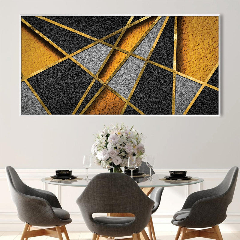 Textured Angles Canvas