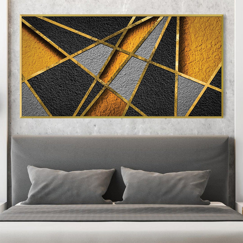 Textured Angles Canvas