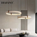GobekUsa Cave Stone Chandelier Pendant Light - Luxury Nordic Living Room Fixture