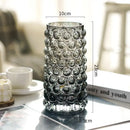GobekUsa Droplet Glass Vase Hydroponics Plant Pots for Table Decoration and Floral Arrangement