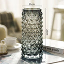 GobekUsa Droplet Glass Vase Hydroponics Plant Pots for Table Decoration and Floral Arrangement