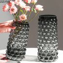 GobekUsa Droplet Glass Vase Hydroponics Plant Pots for Table Decoration and Floral Arrangement