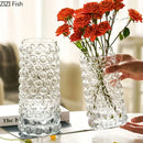 GobekUsa Droplet Glass Vase Hydroponics Plant Pots for Table Decoration and Floral Arrangement